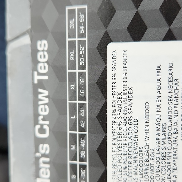 ATHLETIC works mens mesh crew tees - Picture 8 of 9